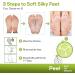 FEELGUD 2 Pack Plant Based Exfoliating Foot Peel Mask for Hard Skin Foot Peeling Socks Repairs hard Rough Heels At Home Pedicure - Remove Dead Skin Calluses Foot Moisturiser Socks for Soft Baby Feet - Buy Online on GoSupps.com