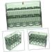 LABRIMP Holder Space Egg Refrigerator Case Fridge Tray Home Household Side Organizer Shop For Plastic 25.2X19.5CM As Shown 1 - Buy Online on GoSupps.com