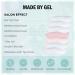 Jofay Fashion Press On Nails Medium - Milky Blue Gel Tips | Summer Beach Ballerina Coffin | Reusable Fake Nails Kit - Buy Online on GoSupps.com