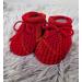 Royal Icon Baby Booties 0-3 Months | Warm & Safe Baby Slippers for Boys & Girls | Newborn Baby Boots Ri401 Red - Buy Online on GoSupps.com