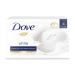 Dove Beauty Bar More Moisturizing than Bar Soap White Effectively Washes Away Bacteria Nourishes Your Skin 3.75 oz 4 Bars
