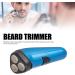 Electric Beard Trimmer Electric Beard Trimmer 3 Floating Heads Rechargeable Precise Cutting Cordless Beard Clipper for Men (Blue) - Buy Online on GoSupps.com