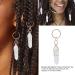 Dreadlocks Hair Rings Hair Rings Hair Accessory Alloy Braid Accessories Hair Ring Winding Ferrules Jewelry Hair Pendants for Women (XK-2) - Buy Online on GoSupps.com