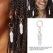 Crystal Shaped Loc Jewelry Set - 10 PCS Dreadlock Accessories for Braids | Adjustable Hair Rings for Popular Hairstyles XK-2 - Buy Online on GoSupps.com