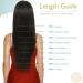 TESS One Piece Black Hair Extensions Clip in Real Hair Clip in Human Hair Extensions Clip in Hair Extension Real Human Hair 14 inch 1 Jet Black - Buy Online on GoSupps.com