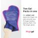 Medium Hot/Cold Glove Ice Pack for Hands | Microwaveable Mitten Style | Arthritis, Chemo, Eczema Relief | Carpal Tunnel, Swollen Hands | Inner Finger Gel Pack | 1 Count - Buy Online on GoSupps.com