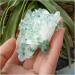 Natural Beautiful Specter Quartz Crystal Cluster Green Ghost Crystal Stone Cluster Reiki 300-400g Decoration Gift ERBDRGAZ - Buy Online on GoSupps.com