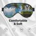 Two Palm Tree Tropical Print Sleep Mask - Unisex Double-Sided Eye Mask for Sound Sleep & Skin Care | International Shipping Available - Buy Online on GoSupps.com
