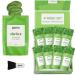 Glorio DETOX: 8 Cleansing Clay Face Mask Treatments - Rare Green Clay - 8 Week Beauty Set - Minimizes Pores Blackheads Breakouts - Glycolic + Salicylic Acid Indian Clay Spa Gift Set Face Skincare Detox - Cleansing (8 Treatments)