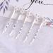 Lurrose 6-Piece Snowflake Hairpins Set | Crystal Hair Clips for Kids & Toddlers | Cute Hair Accessories for Girls - Buy Online on GoSupps.com