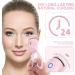 Heated Eyelash Curler Electric - 2 Modes, Quick Heating, Easy Curl, Long Lasting Natural Lashes - Save Makeup Time - Pink - Buy Online on GoSupps.com