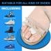 Hoogoo Silicone Toe Spacers for Bunion and Overlapping Toes - Small Toe Protector and Corrector for Women & Men - Buy Online on GoSupps.com