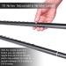 BigAlex Forearm Crutches (Black) - Lightweight & Adjustable for Comfort - Non Skid Rubber Tips - 2 Pcs - Buy Online on GoSupps.com
