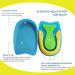 Men's Gel Heel Cups for Heel Pain Relief and Shock Absorption - Silicon Pads for Plantar Fasciitis, Bone Spurs - Size 6-12 - Buy Online on GoSupps.com