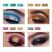 Quxunzzz 4 Colorful Eyeshadow Palette - High Pigmented Matte & Shimmer Glitter, Waterproof & Long Lasting - 3 Set - Buy Online on GoSupps.com
