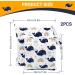 Darryy Naspocket Kindergarten Wetbag Set | Waterproof Laundry Bag for Daycare | Reusable Diaper Bags & Fabric Diapers - Whale Design - Buy Online on GoSupps.com
