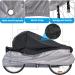 MOPHOTO Heavy Duty Waterproof Adult Tricycle Cover 75 L Black/Silver - Buy Online on GoSupps.com