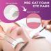 Foam Eye Pads for Lash Extensions - 125 PCS Lint-Free Waterproof Under Eye Patches - Pre-Cut for Perfect Adhesion - Buy Online on GoSupps.com