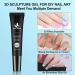 15g 3D Nail Gel - Sculpting Gel for Nail Art Designs | DIY Molding & Decoration | Clear Nail Art Glue - Buy Online on GoSupps.com