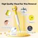 8MP HD Ear Wax Removal Tool with Camera and 6 LED Lights - Earwax Removal Kit for Kids and Adults - Ear Camera for iPhone, iPad, Android Phones - Q3 (Yellow with Kits) - Buy Online on GoSupps.com