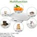 Qulable Digital Small Animals Scale with Tape Measure - High Precision Pet Scale for Cats, Dogs, Kittens, Rabbits - Multi-Function Electronic Scales in White - Buy Online on GoSupps.com