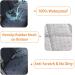 Honest Waterproof Bench Dog Car Seat Cover for Cars, Trucks & SUVs - 57W x 47L Black | Nonslip & Side Flap Pet Seat Cover - Buy Online on GoSupps.com