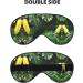 Banana & Palm Print Unisex Sleep Mask | Double-Sided Eye Mask for Optimal Sleep & Skin Care - Buy Online on GoSupps.com
