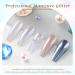 Laza Mermaid Pearl Chrome Nail Powder - Glazed Donut Metallic Mirror Effect Pigment & Iridescent Aurora Nail Glitter - Holographic Fairy Dust for Nail Art & Resin Crafts - Misty Silver - Buy Online on GoSupps.com