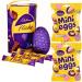 Cadbury Easter Eggs Chocolate Bundle of Cadbury Flake Large Chocolate Easter Egg with 3 Flake Chocolate Bars & 2 Mini Eggs Cadbury Bags (80g) | Easter Eggs Chocolate | Chocolate Gifts - Buy Online on GoSupps.com