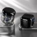 Hanobc Portable Prosthesis Case Holder - Travel Bath Storage & Cleaning Container (Black) | Ideal for Prosthesis Care - Buy Online on GoSupps.com