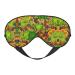 SSIMOO Frog Sleep Mask-Adjustable Breathable Fashionable Eye Mask for A Comfortable Sleep Experience Black