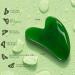 Facial Massage & Scraping Tool Set - Neck Roller for Puffiness & Wrinkle Reduction | Green Skin Care Essentials - Buy Online on GoSupps.com