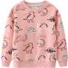 Girls Dinosaur Sweatshirt | Kids Cotton Top | Long Sleeve Pullover | Toddler Clothes | Age 1-12 Years - Buy Online on GoSupps.com