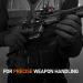 Ace Schakal Tactical Outdoor Gloves | Touchscreen Airsoft Paintball & Shooting Sports | Sizes S to XXL - Black - Buy Online on GoSupps.com