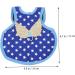 COLLBATH Chicken and Duck Vest Hen Harness Pet Hen Leash Comfortable Pet Harness Chicken Supply Pet Leash 17X15X0.5CM Blue - Buy Online on GoSupps.com
