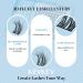 120 Pcs 3D Fluffy Eyelash Clusters - DIY Cluster Eyelash Extensions - Thin Band & Soft - Snowdrop Mix - D-10-16 - Buy Online on GoSupps.com