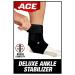 ACE Deluxe Adjustable Ankle Stabilizer - Black | 1 Pack - Buy Online on GoSupps.com