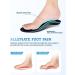 QBK Orthotic Insoles for Plantar Fasciitis - Men's 9-10.5/ Women's 10-11.5 - Prevent High Arches, Flat Feet, Bow Legs, Knock Knees - M Blue - Buy Online on GoSupps.com