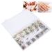 Nail Art Rhinestones Decorations Nail Stones Colorful Nail Rhinestones Nail Beautymisc Decoration With Box For Stickers & Decals For Nail Art Decorations