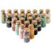 KHOCOEE 24 Gemstone Chip Crystals & Healing Stones Chakra Set for Wicca & Witchcraft - Buy Online on GoSupps.com