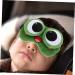 Gogogmee 1 Piece Cute Gel Frog Eye Mask Blackout Sleeping Mask for Adults Lightweight Breathable for Home Camping 18X9X5CM Dark Green - Buy Online on GoSupps.com