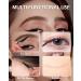 Buy Waterproof Microblading Eyebrow Pencil - 2-in-1 Dual-Ended Dark Brown Eye Brow Pen for Natural Looking Makeup - Long Lasting & Ultra Precise - Buy Online on GoSupps.com