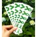 40 Green Ribbon Temporary Tattoos | Mental Health Awareness Support - Buy Online on GoSupps.com
