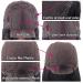 T Part Lace Front Bob Human Hair Wig 8 Inch - Brazilian Straight Virgin Hair Bob Wig for Black Women - Buy Online on GoSupps.com