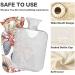 Naanle Korallen-Seestern-Mussel Hot Water Bottle - 1L Transparent Heat Bottle for Bed Hand & Foot Pain Relief | Heat & Cold Therapy - Buy Online on GoSupps.com