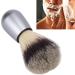 Tyenaza Professional Hair Shaving Brush - Synthetic Cream Brush & Mustache Cleaner with Metal Handle for Men | Buy Now - Buy Online on GoSupps.com