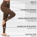Beister Medical Compression Stockings for Women & Men - 20-30 mmHg Opaque Toe-Free Support Pants for Varicose Veins & Edema - Brown 3XL - Buy Online on GoSupps.com