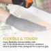 Black Disposable Nitrile Gloves Small Heavy Duty Powder-Free Industrial Grade 4 MIL Thickness Texture Ronco Sentron4 (Small) 100 Gloves - Buy Online on GoSupps.com