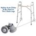 Carex Walker Auto Glides - Rolling Walker Glides with Auto-Brakes for Added Safety - Buy Online on GoSupps.com
