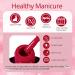 UR SUGAR Red Gel Nail Polish Set 10 Colors Red Burgundy Red Glitter Shimmer Nail Polish Dark Red Polish Set Home Salon DIY Art Manicure Kit Gifts for Women - Buy Online on GoSupps.com